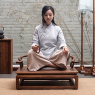 Meditation Seat Pan Leg New Chinese Style Meditation Chair Zen Chair Northern Old Elm Ring Chair Sin