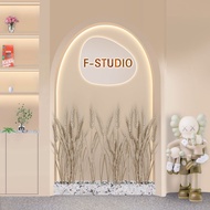 High-End Live Background Cloth Live Streaming Room Decoration Background Wall 3d Three-Dimensional L