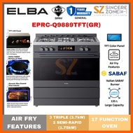 ELBA EPRC-Q9889TFT(GR) Mastro Collection Professional Range Cooker I 5 Burner I 17 Function