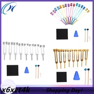 Chakra Tuning Fork Set 7 Chakra+1 Soul Purpose Weighted Tuning Forks for MeditationYoga Sound Healin