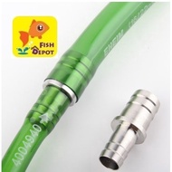 Stainless Steel Hose Adapter 12mm to 16mm / 16mm to 22mm | Aquarium Filter Pipe Connector Tube Joint