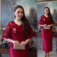 GBK ชุดออกงาน เสื้อลูกไม้ ชุดงานแต่ง งานบวช มี4สี รหัส C1003