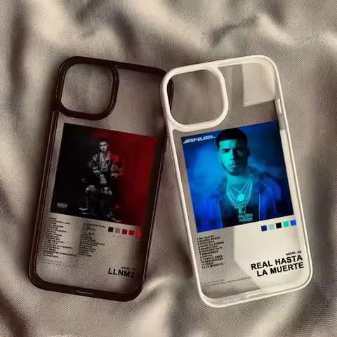 A-Anuel AA Rappers Phone Case for IPhone 15 14 13 12 11 X XR XS XSMAX 8 7 Plus Mini Pro Max Shockpro