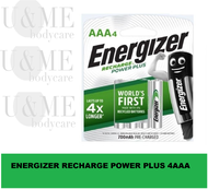 Energizer Recharge Power Plus AAA 700mAh 4PCS/ AA  4PCS  ( Made In Japan)