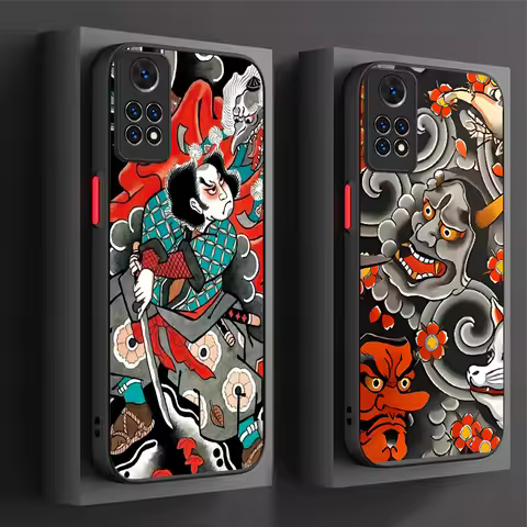 Case For Xiaomi Redmi Note 13 12 Pro Plus 4G 5G 12S 11S 11 10 10S 9 9S 8 Redmi 12 13 13C 12C A3X Jap