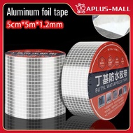 Aluminum Foil Butyl Rubber Tape Waterproof Tape Aluminum Foil Tape For roof leak Roof