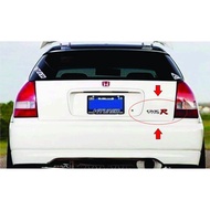EK9 CIVIC TYPE R GENUINE REPLACEMENT REAR BONNET STICKER