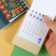 TT Mini Calendar 2024 Desk Accessories Cute Desk Gadgets Daily Scheduler Calendar Planner Calendar Office Supplies TT