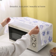 Healthy Materials Microwave Cover Microwave Oven Cover Good-looking Oven Cover Electric Oven Cover Cloth Beautiful Printed Microwave Dust Cover Towel Dustproof Kylin