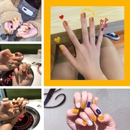 Dot Crying Waterproof Nail Sticker Strawberry Rainbow 3d Popular Sticker Nail Sticker QF