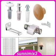 [Sunnimix3] 7x Bifold Door Hardware Premium, High Performance, Bifold Door Hardware Repair