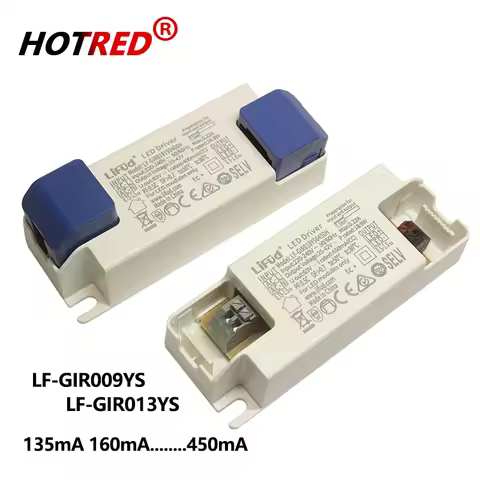 LED Driver LiFud LF-GIR009YS LF-GIR013YS series 25-42V 135mA 160mA 180mA 200mA 250mA 300mA 350mA CE 