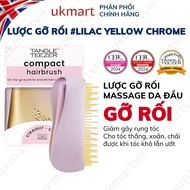 Lược tạo kiểu Tangle Teezer Compact Styler dành cho tóc thẳng và xoăn size du lịch