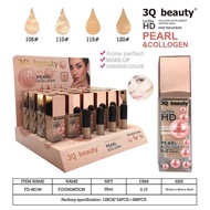 3Q BEAUTY PEARL & COLLAGEN HD FOUNDATION 1PCS (FD-86196)