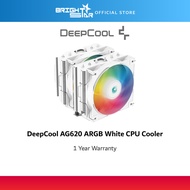 DEEPCOOL AG620 ARGB CPU Cooler White