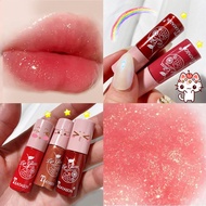 Cross-Border Dudu Lip Lip Gloss Colorless Transparent Lip Gloss Shiny Lip Gloss Glass Lip Fine Glitt