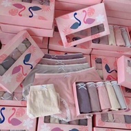 Set of 5 Swan Molded Panties