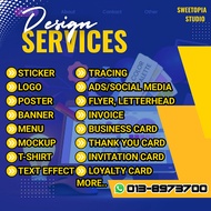 Logo Design/Design Service/Menu/Sticker/Label/Card/Business/Video/Media/Banner/Packaging