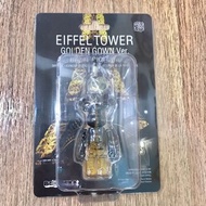 吸塑少殘 MEDICOM TOY 25th ANNIVERSARY EXHIBITION 開催記念非賣品 2021 BE@RBRICK EIFFEL TOWER GOLDEN GOWN Ver. 巴黎