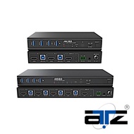 ATZ (2 ports / 4 ports) 4K HDMI KVM Switcher, HDMI v2.0 4K 60Hz 18Gbps KVM Switcher, HDMI KVM Switch