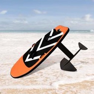 水上衝浪板 站立式充氣水翼板拉絲PVC槳板Supboard滑水衝浪用品
