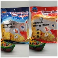 KEREPEK IKAN BILIS HALUS DAN UDANG HALUS ( FIMEN )