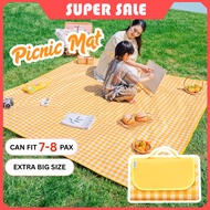Tikar Camping 200x300cm 4 Saiz Tikar Berkelah Camping  Picnic Mat Camping Mat Waterproof Foldable