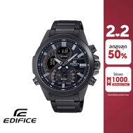 CASIO นาฬิกาข้อมือผู้ชาย EDIFICE รุ่น ECB-30DC-1ADF วัสดุสเตนเลสสตีล สีดำ