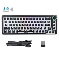 TM680/KF068Keyboard Customization Knob Bluetooth Mechanical Keyboard Kit Hot-Swappable Switch RGB Ma
