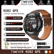 TIMEVER KC82 | Built-in GPS | 650 mah jam tangan pintar | tahan air 1ATM | jam tangan militer | ket