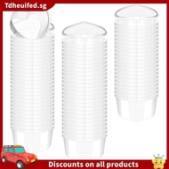 [In Stock]100 Pcs 2.4 Oz Valentine'S Day Heart Shaped Containers Plastic Box with Lids Reusable Smal