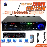 2CH HIFI Amplificador เครื่องขยายเสียงพลังเสียงลำโพง 220V โฮมเธียเตอร์เครื่องขยายเสียงโฮมเธียเตอร์โฮ