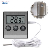 【Anna】Durable Fridge Thermometer Thermometer ABS Digital Thermometer For Refrigerator