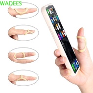 WADEES Oval Finger Splint, Ring Sleeve Finger Cuff Finger Splint Support, Protector Finger Oval Waterproof Skin Finger Joint Stabilizer Reduce Soreness