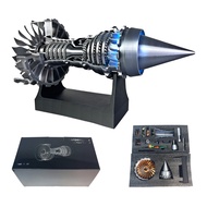 Engine Model Aircraft Engine Kit DIY Assembly Model Toy Aircraft Engine Model Mechanical Science Edu