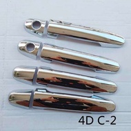 ZERUI For Toyota Camry acv30 2003 2004 2007 2008 Accessories Door Handle Cover Trim Plastic Chrome A
