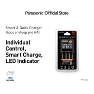 Panasonic eneloop Quick Charger Pro with AA Battery K-KJ55HC40T5