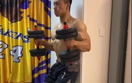 全新20公斤啞鈴 環保包膠啞鈴 10kg x 2