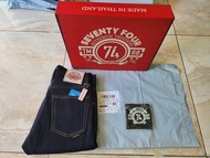 74Denim premium 2ozทรงกะบอกเล็กและกะบอกตรง