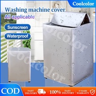 Wash Machine Cover Case Waterproof Sunscreen Dustproof Cover for Washing Machine Washer Dryer