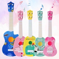 DFASO Mini Children Gift Durable Early Education Toys For Beginner 4 Strings Small Guitar Toy Kids Toys Classical Ukulele Mini Guitar Animal Ukulele Ukelele Musical Instrument Toy