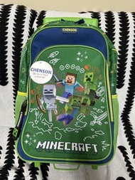 Minecraft wheeled backpack書包/行李喼