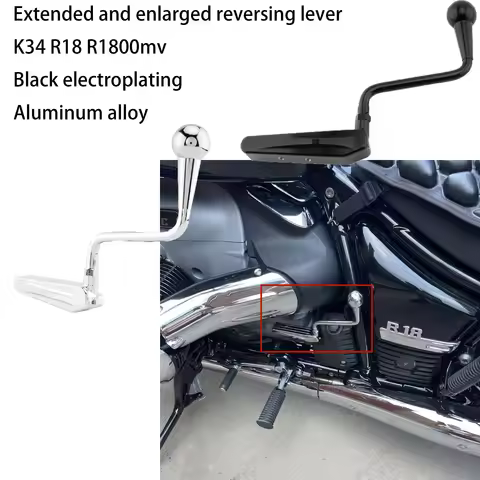 BMW R18 R18B R18 Classic Transcontinental Extended Reverse Gear Lever Motorcycle Accessories CNC Tra