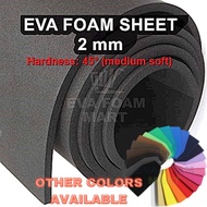 2mm EVA Foam Sheet Cosplay Prop Foams DIY art craft 40 x 80inch / 45.5 x 71inch / Hardness: medium soft