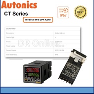 AUTONICS CT6S-2P4 COUNTER TIMER, 6 DIGIT, 100-240VAC ~ CT6S-2P4