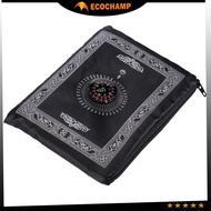 SEJADAH Muslim Islamic Prayer Sembayang Portable Carpet Travel Prayer Mat with Compass Pocket Sized 