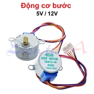 Stepper motor 28BY-48 5/12VDC 4 phase 5 wire