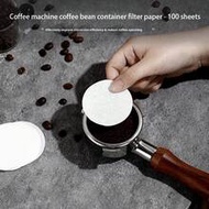 100pcs Round Coffee Filter Papers, Reusable Filter Mesh Sheets For 51/58mm Espresso Machines