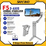 F5 Gimbal Stabilizer For Phone 3 Axis Phone Gimbal With AI Tracker Face Tracking Selfie Stick Anti-S