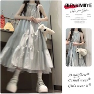 Sweet Fresh Sleeveless Butterfly/qunz3.7